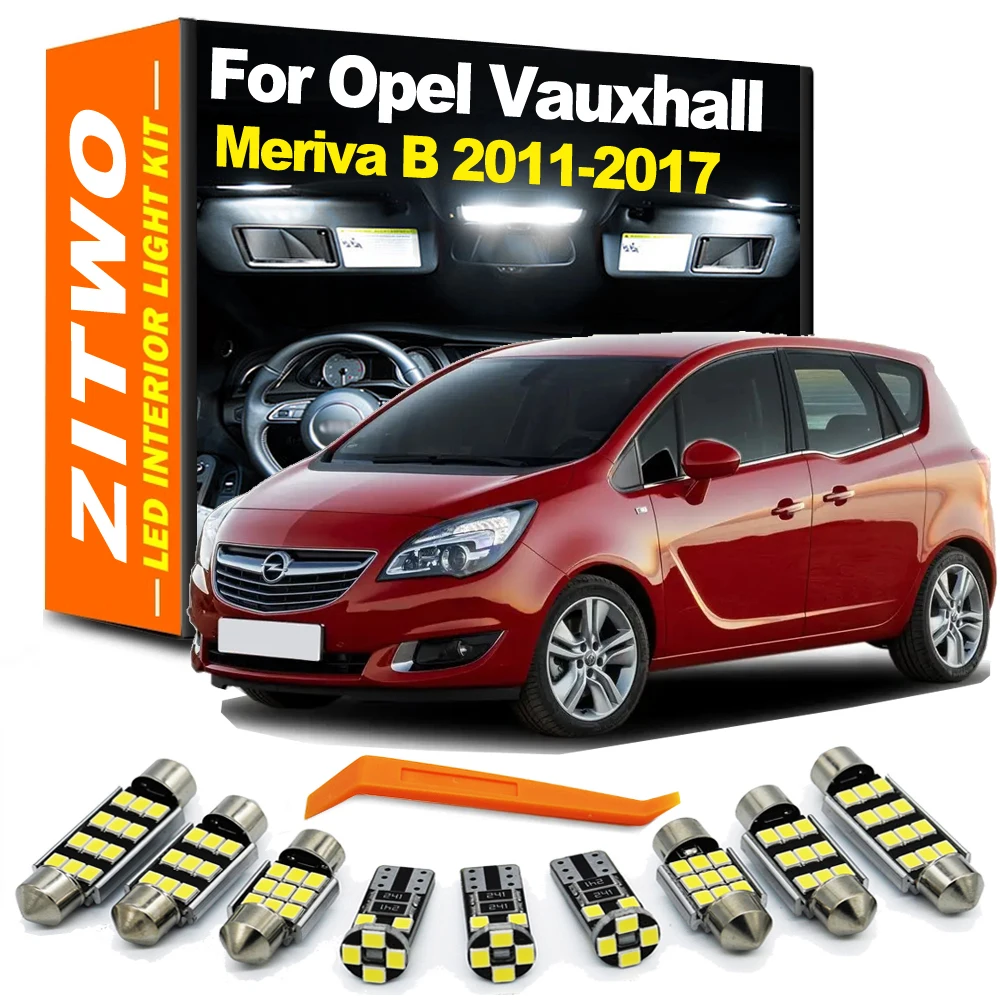 ZITWO Kit bombillas LED Canbus interior – Opel Meriva B