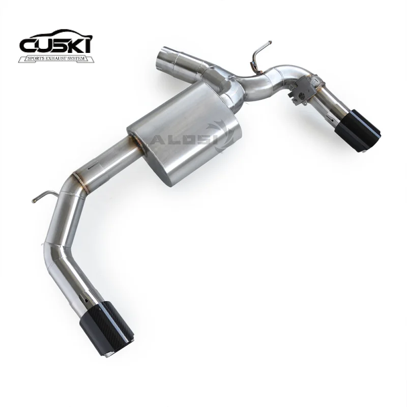 Válvula de escape Catback de acero inoxidable 304 para BMW 225i 230i 240i B48 2.0t 2016-2020 silenciador de tubo de escape automotriz