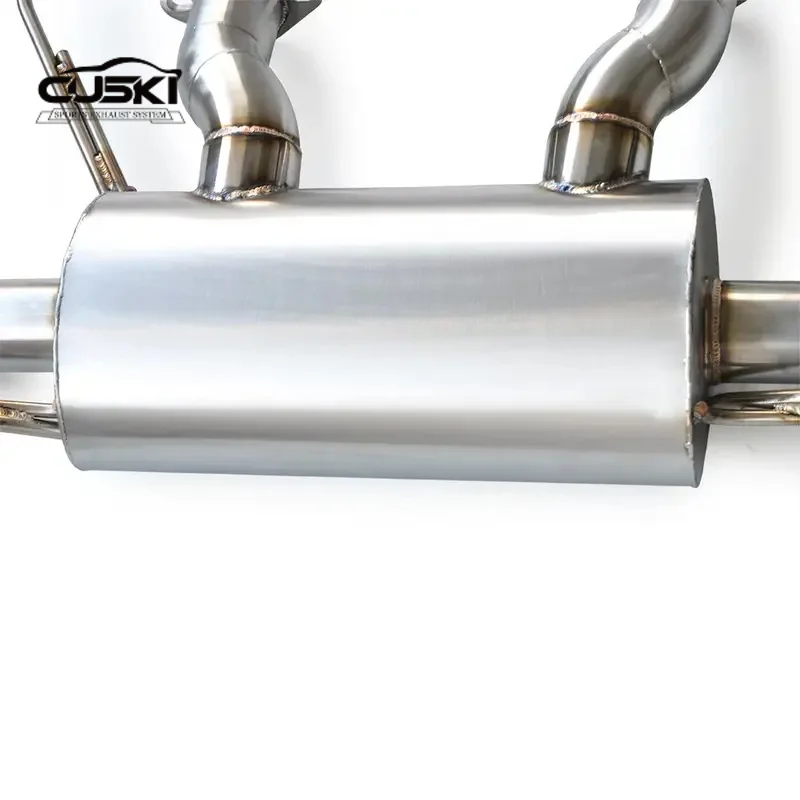 Piezas de escape de alto rendimiento adecuadas para Infiniti G35 COUPE 3.7l 2010-2021 tubo de escape trasero de gato deportivo de cola de acero inoxidable - imagen 5