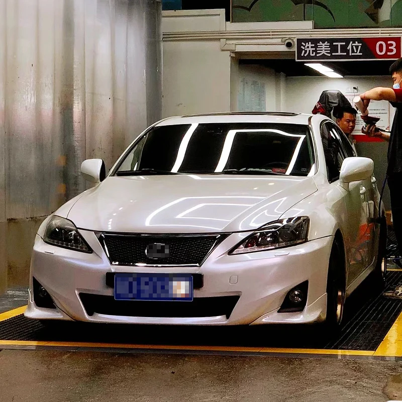 Divisor de parachoques delantero, protección de ángulo de envoltura de labios, protector de esquina, modificación externa, Bodykit para Lexus IS250 IS300 Sedan 2011-2012 - imagen 2