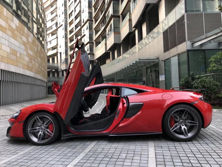 Alerón trasero de fibra de carbono estilo N para McLaren 540C/570S - imagen 3