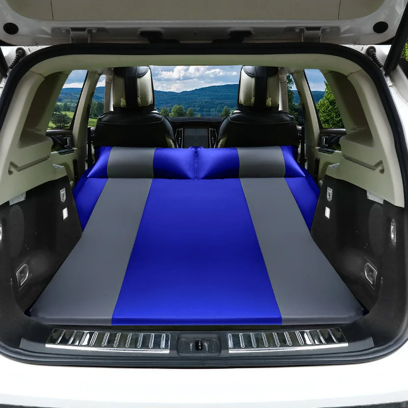 Colchón inflable coche SUV cama maletero viaje plegable grueso - imagen 2