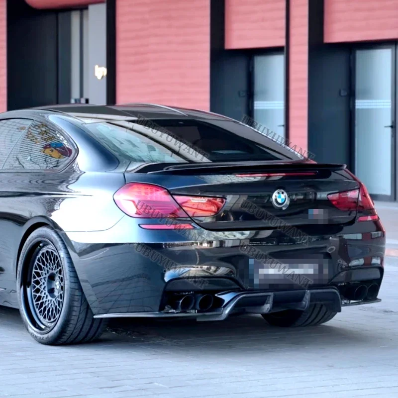 Spoiler trasero carbono divisor negro BMW M6 F12 F13 2011-2018