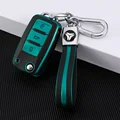 green with keychain