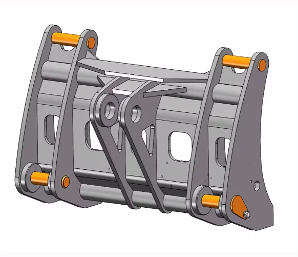 Enganche rápido hidráulico HCN BM07 para cargadora de ruedas - imagen 4