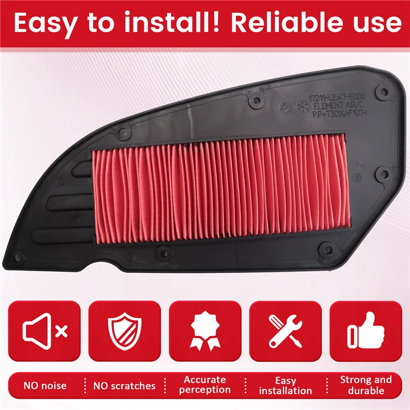 Filtro aire KYMCO J300 SC300 17211-LEA7-E00 recambio original - imagen 3