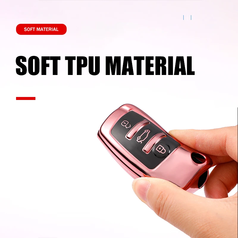 Funda protectora TPU para llave Audi – A1 A3 A4 A5 A6 Q3 Q5 TT RS - imagen 5