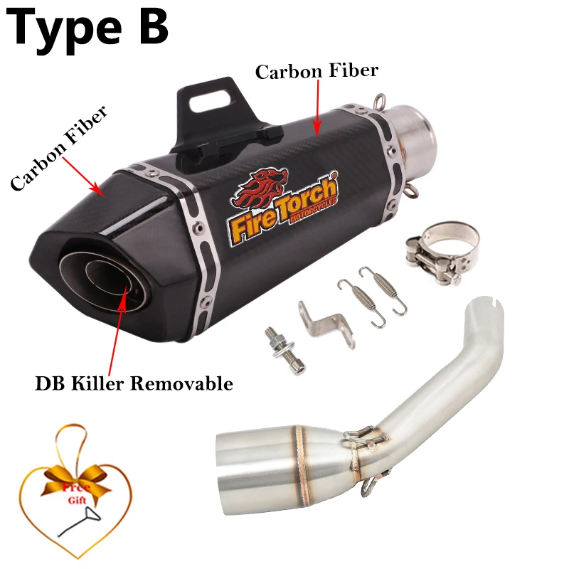 Escape deportivo fibra carbono Honda GROM125 MSX125 2021-2023 - imagen 5