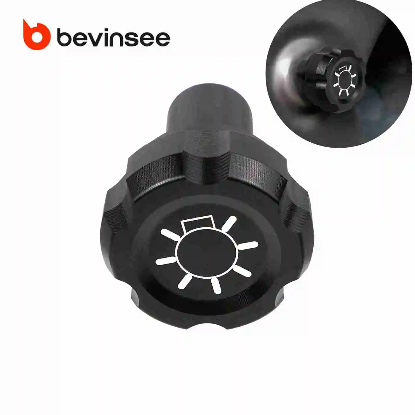 Perilla de faro BEVINSEE para Ford Mustang 94-04 y F-Series 92-97