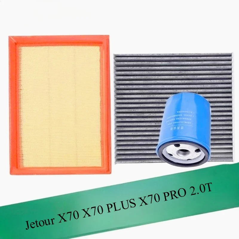 Juego de filtros de 3 uds para Jetour X70 X70 PLUS X70S X70M X70Coupe 1.5T1.6T motor cabina AC filtro de aceite de aire repuestos - imagen 4