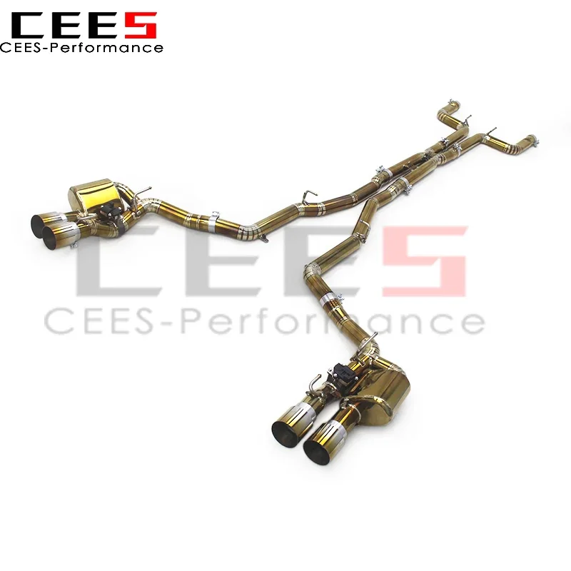 Escape cat-back valvetronic Cees con mando para Maserati Ghibli 3.0T