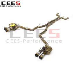 Escape cat-back valvetronic Cees con mando para Maserati Ghibli 3.0T