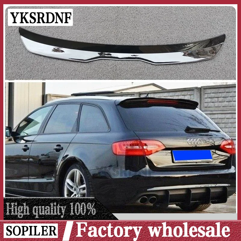 Alerón trasero RS4 ABS para Audi A4 B8 Avant/Allroad (2008-2016)