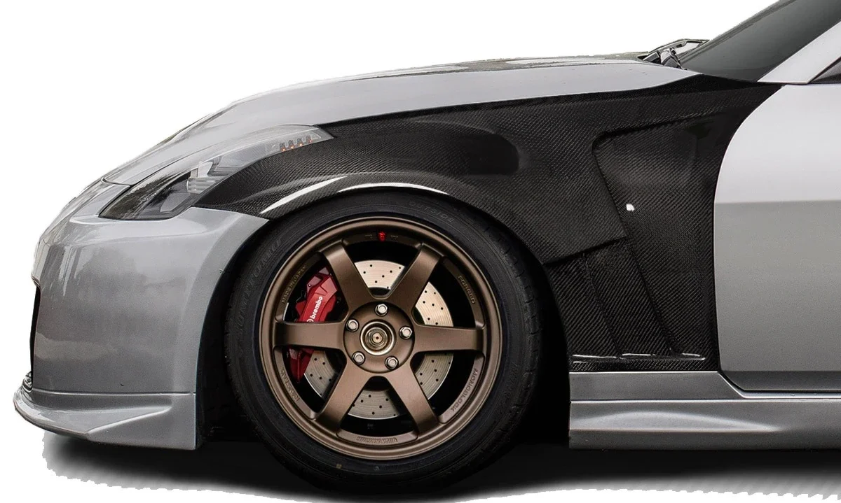 Panel fibra carbono interior Nissan 350Z Z33 (2003-2008) - imagen 2