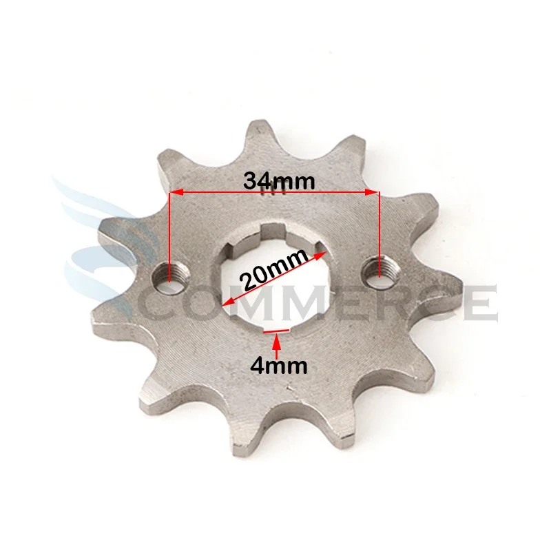 Piñón de ataque 520 para ATV, quad y moto de campo - imagen 3