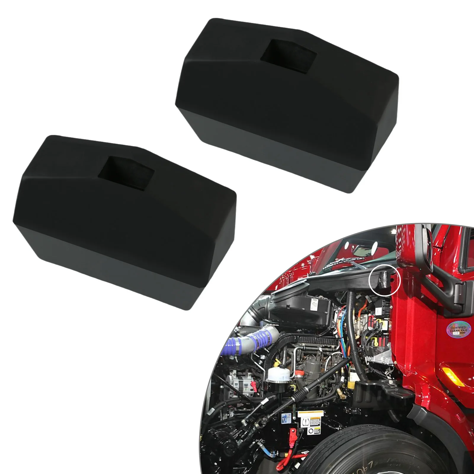L85-6082 Soporte pestillo capó para Peterbilt 579 Kenworth T680
