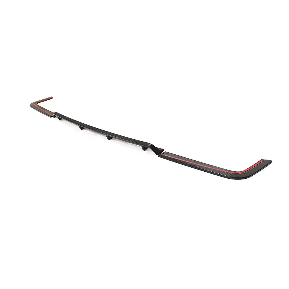 Difusor de parachoques trasero de coche, alerón de fibra de carbono para Volkswagen VW Multivan 2015 - 2019 - imagen 3