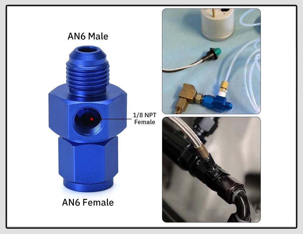 Adaptador montado en sistema de combustible