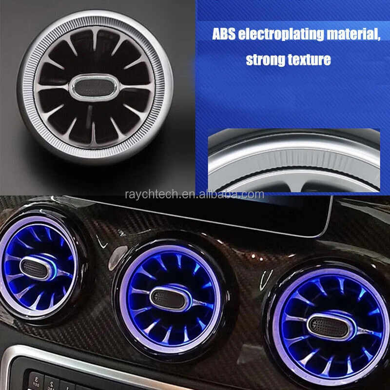 Gran oferta de accesorios de Interior de coche, altavoz Tweeter, sistema de luz de ambiente W205, ventilación de aire frontal para Clase C W205 - imagen 3