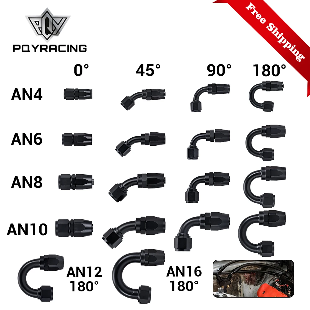 Kit racores AN manguera aceite combustible – tuning automoción