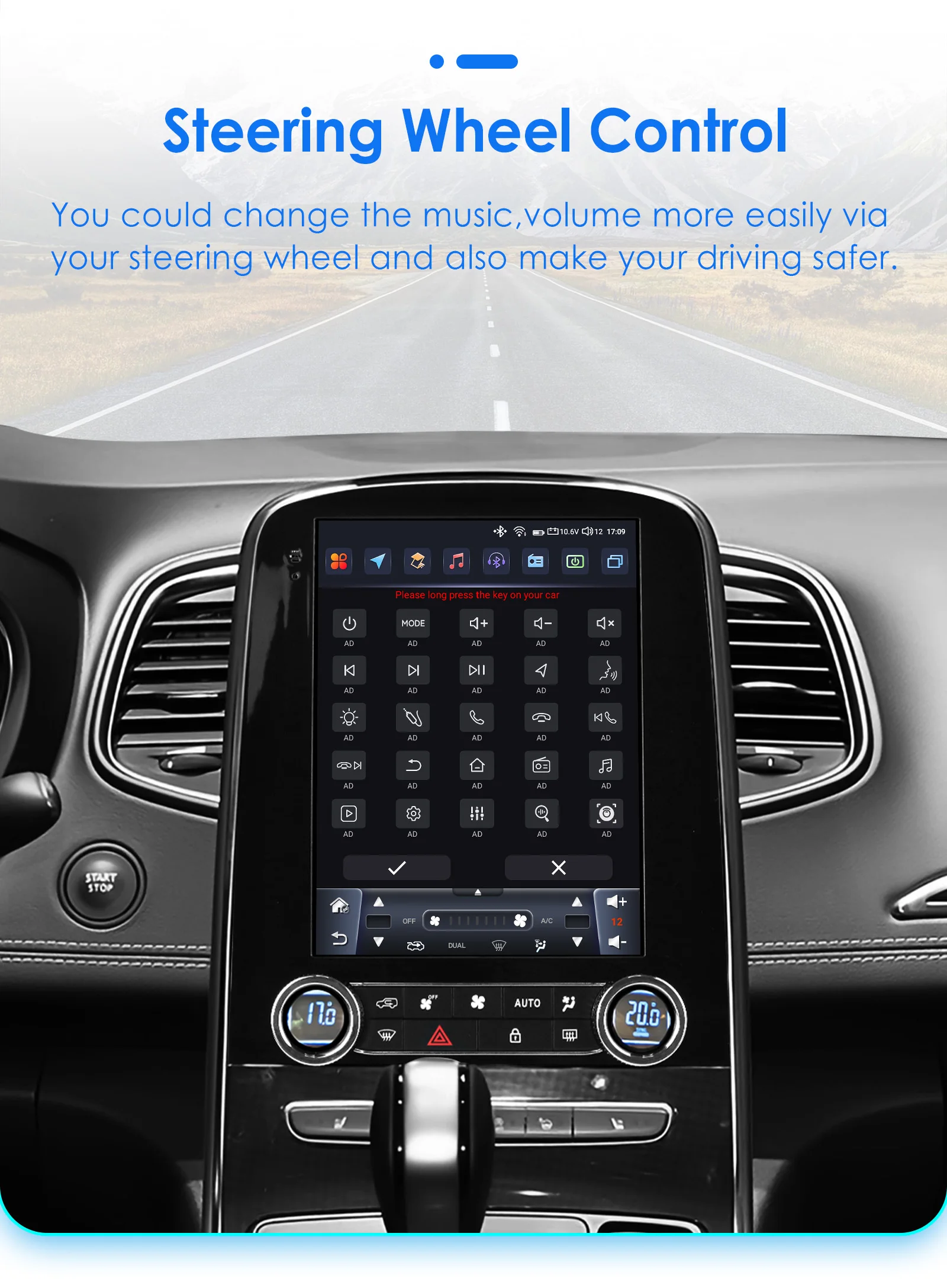 9,7 "360 Cam Carplay Android 13 Autoradio para Renault Scenic 2013-2024 reproductor Multimedia automático 4G 8Core HeadUnit GPS pantalla estéreo - imagen 3