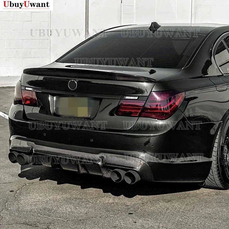 Alerón de techo BMW Serie 7 F01 Sedán de fibra de carbono - imagen 2