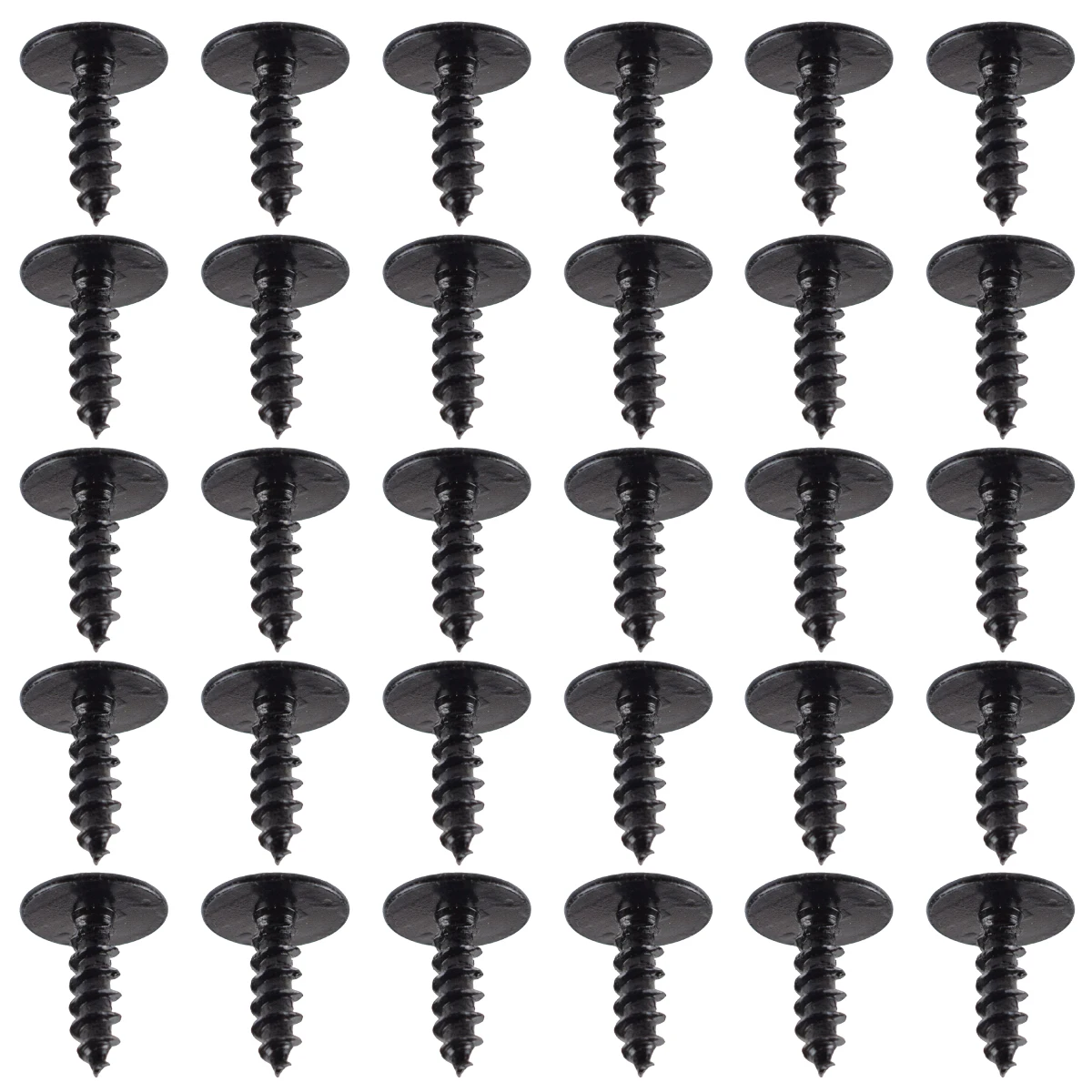 30 Uds. Tornillo Torx negro de 5mm para motor de coche, protector contra salpicaduras, tornillos autorroscantes para Audi A4 A3 A5 A6 A7 A8 Q5 VW Golf Passat - imagen 4