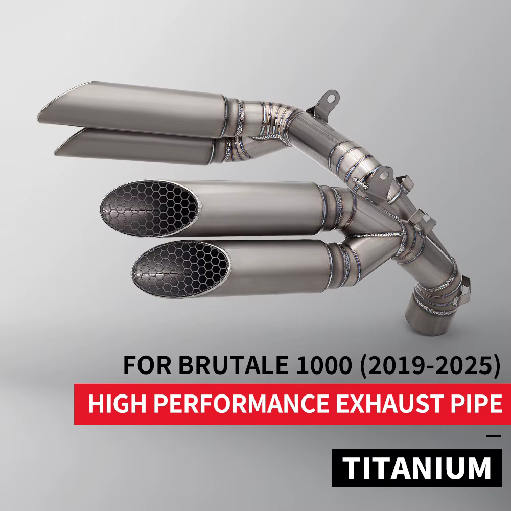 Escape titanio MV Agusta Brutale 1000 S/Rush1000 2019-2025 – 4 salidas