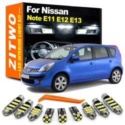 Kit LED de matrícula para Nissan Note E11/E12/E13 2005-2023