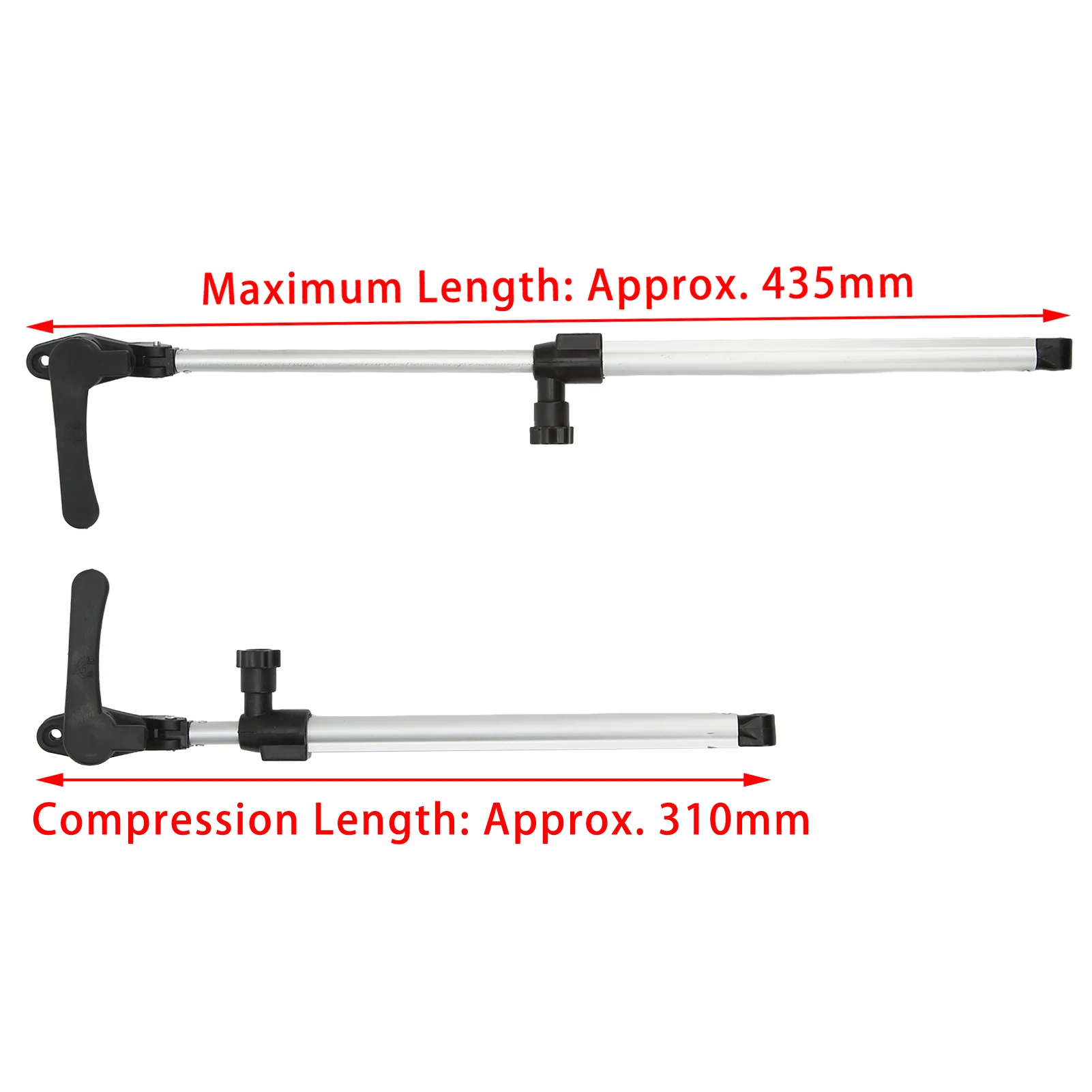 Barra telescópica de aluminio para ventana de autocaravana - imagen 4
