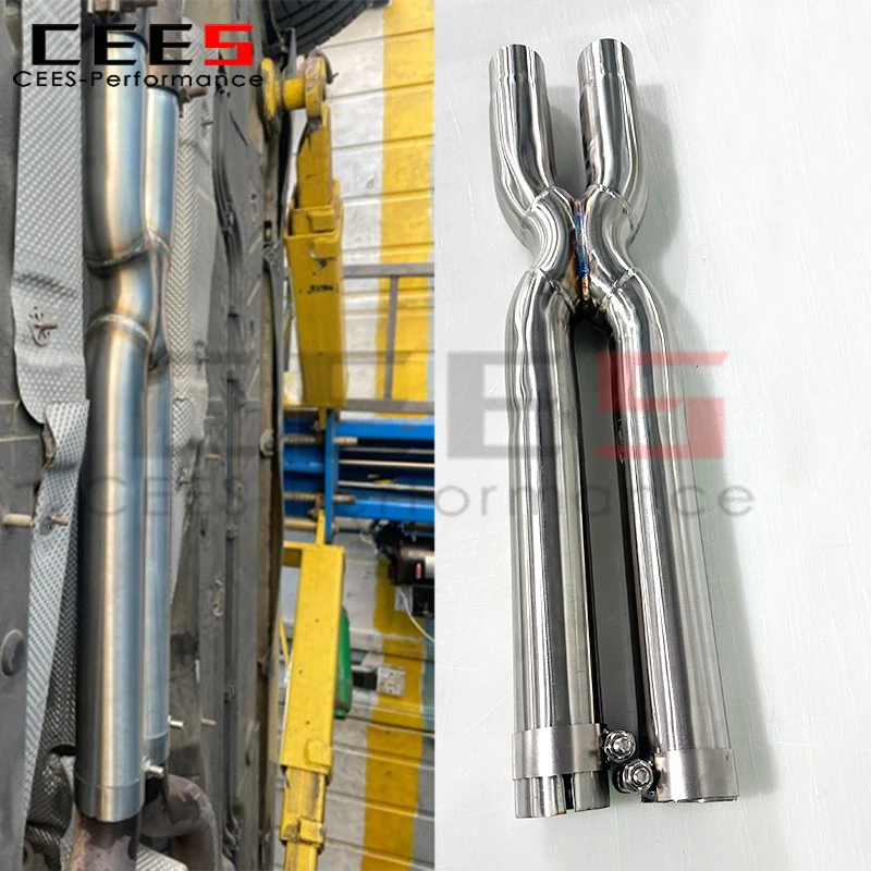 CEES Tubo X de escape para Maserati GranTurismo 4.7 V8