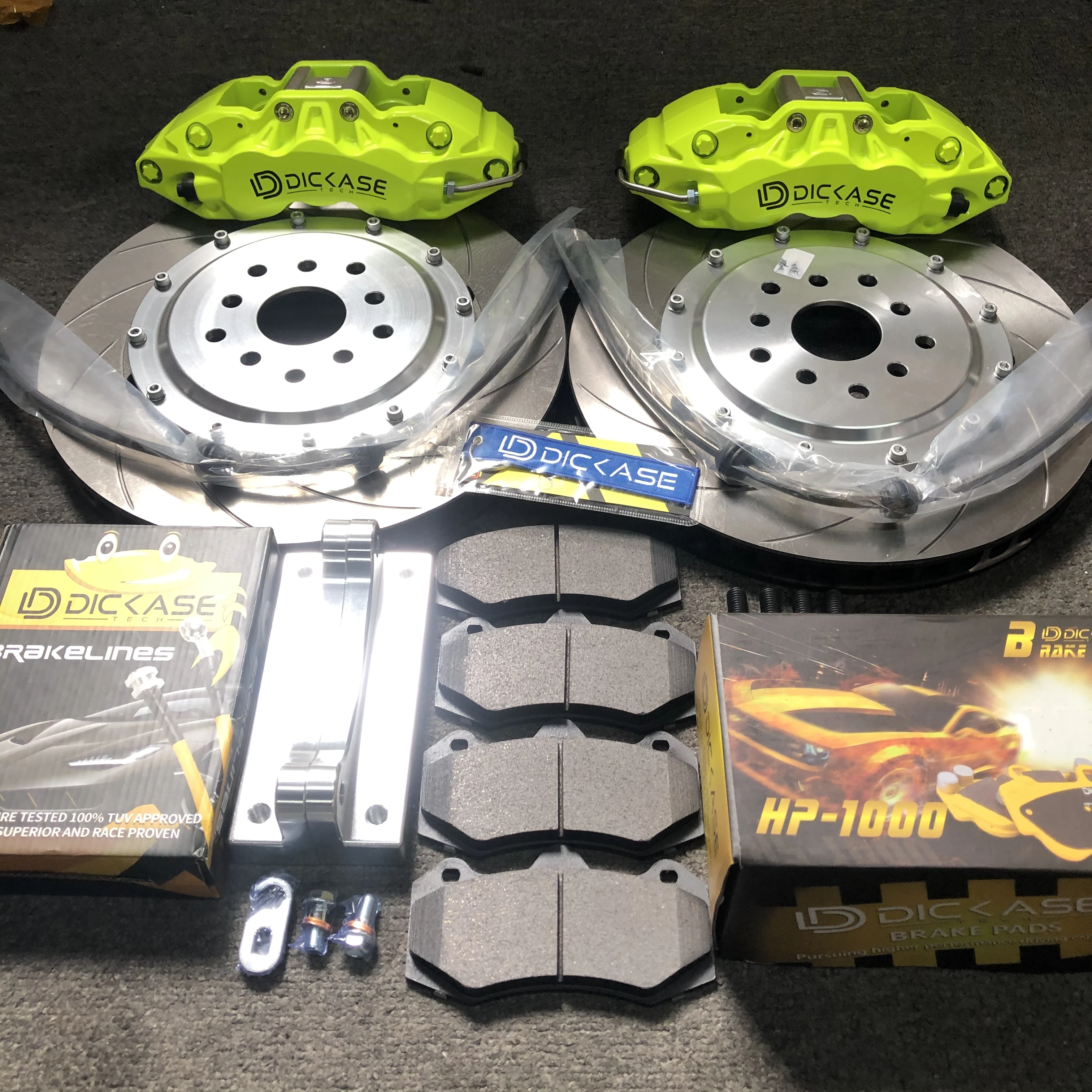 Kit frenos 6 pistones con discos carbono y pastillas cerámicas – WRX - imagen 2