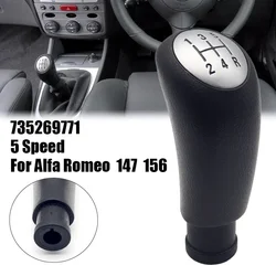Pomo de cambio de 5 velocidades para Alfa Romeo 147 y 156