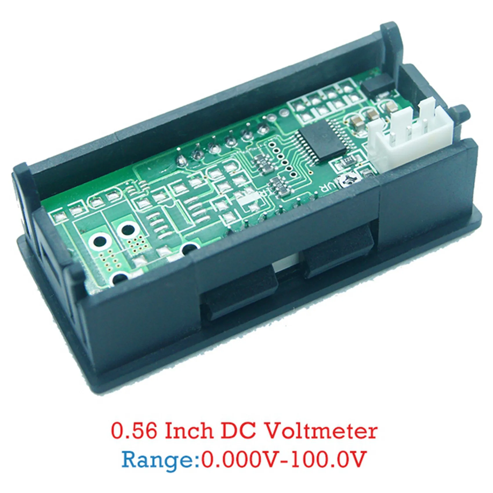 Mini voltímetro digital LED de panel 0-100V para coche - imagen 2