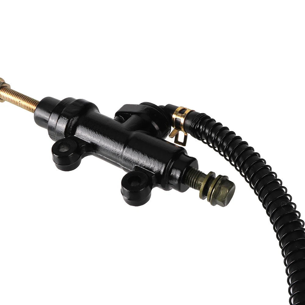 Go kart freno de pie bomba de freno hidráulico trasero cilindro maestro con depósito para 110cc 125cc 150cc ATV UTV Buggy Quad Bike piezas - imagen 3