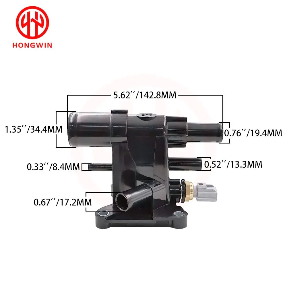 AG9G8K556BB Carcasa del termostato para Ford Mondeo, Kuga y Focus - imagen 2