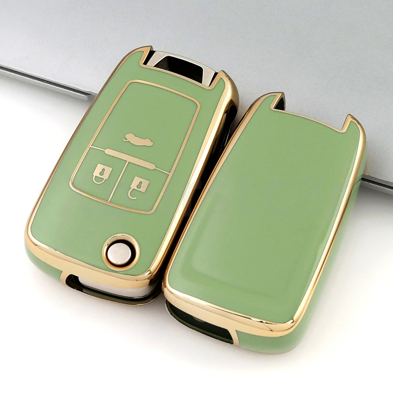 Funda llave TPU 3 botones para Chevrolet Cruze Trax Onix - imagen 5