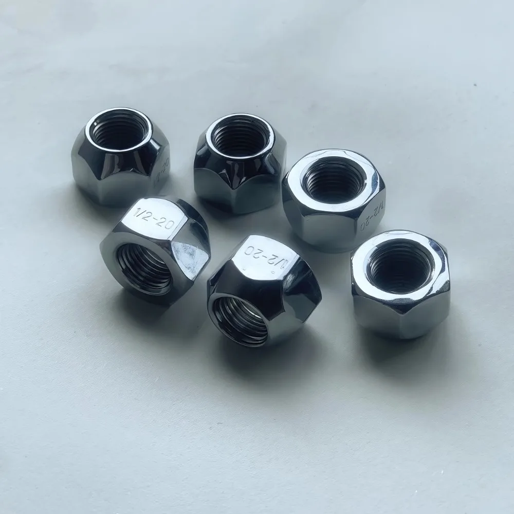 Tuercas de rueda abiertas tipo bellota M12/M14, hexágono de 19 mm