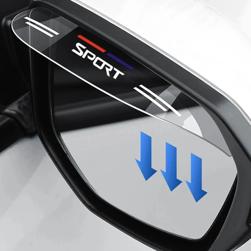 Visera antilluvia universal para espejo retrovisor de coche - imagen 5