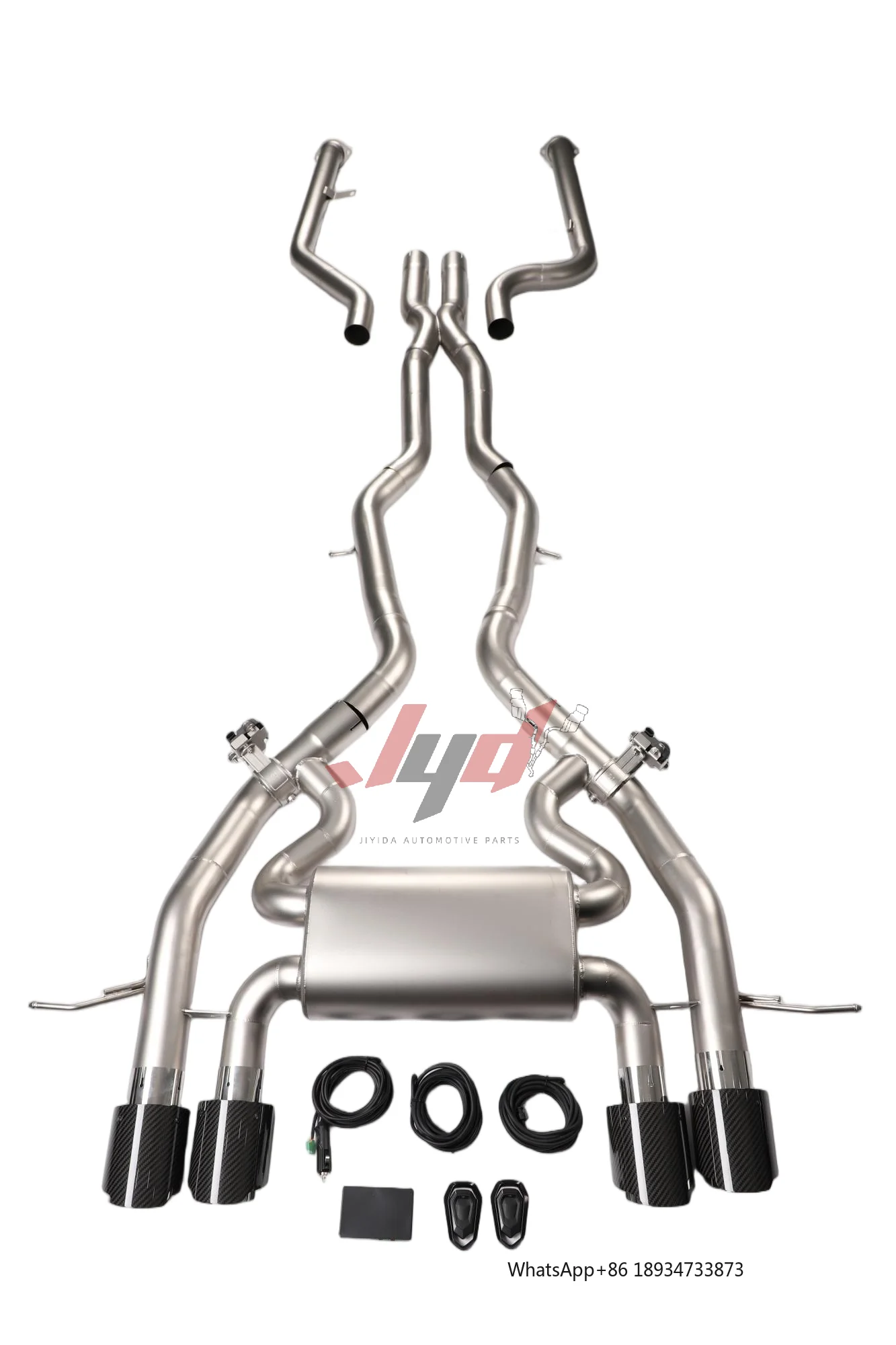 JYD Factory Escape cat-back valvular para BMW M2 G87 2023 - imagen 2