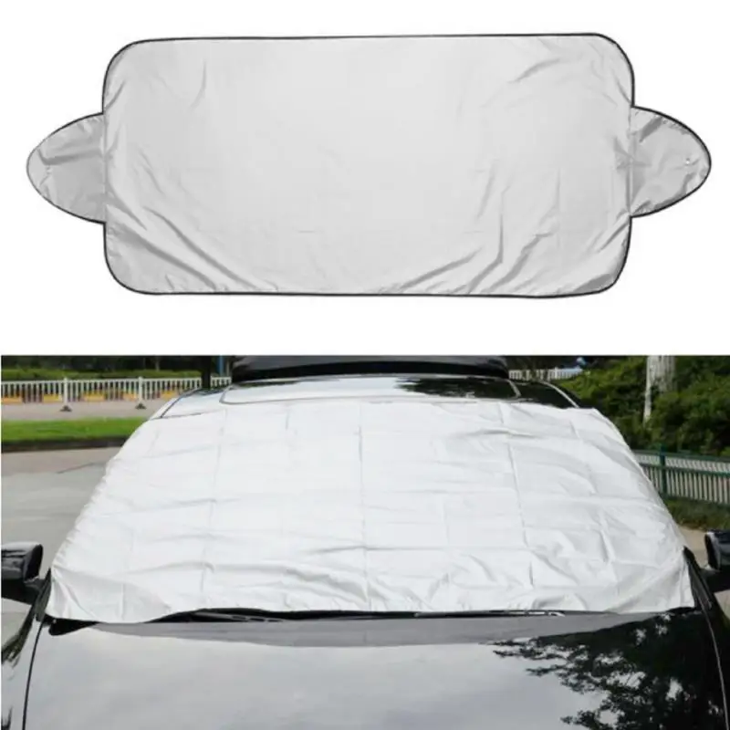 Protector de parabrisas para coche contra hielo, nieve y hojas - imagen 5