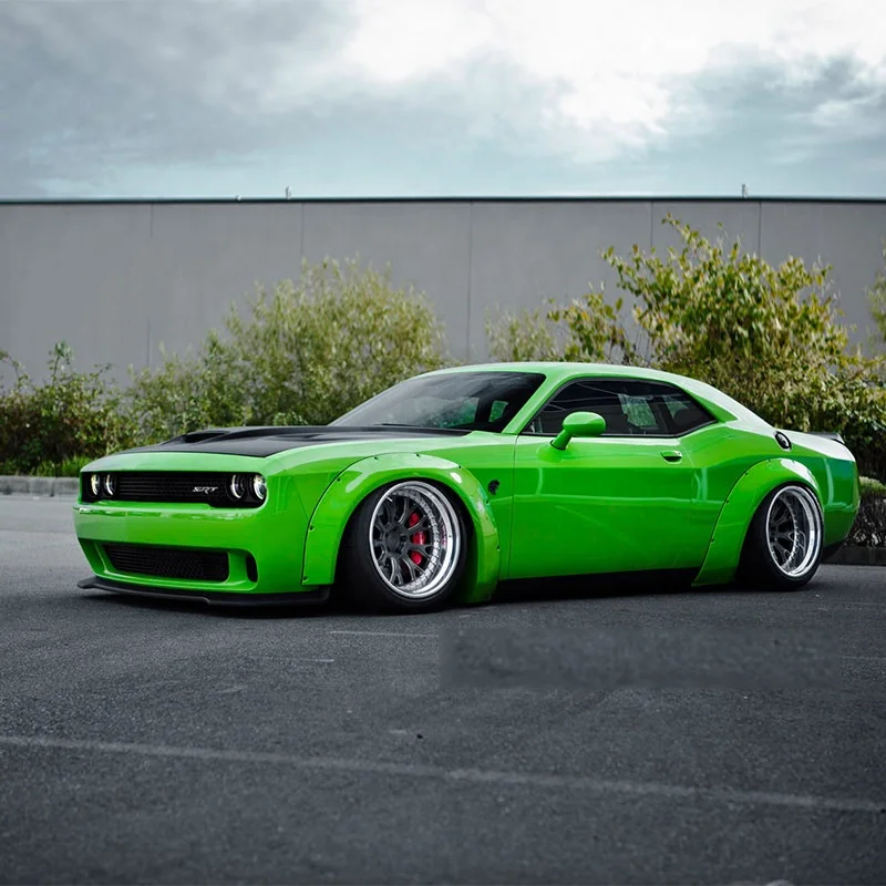 Ceja de rueda carbono LibertyWalk – Dodge Challenger kit cuerpo ancho - imagen 4