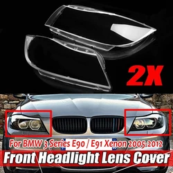 Cubierta faro delantero BMW E90/E91 xenón transparente
