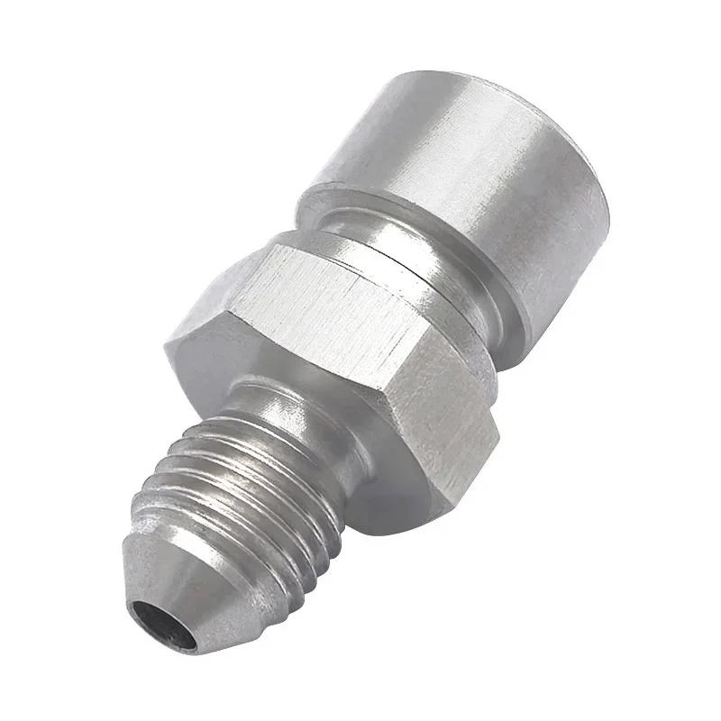 Adaptador de freno 4AN a rosca 3/8-24 – Flare invertido - imagen 2