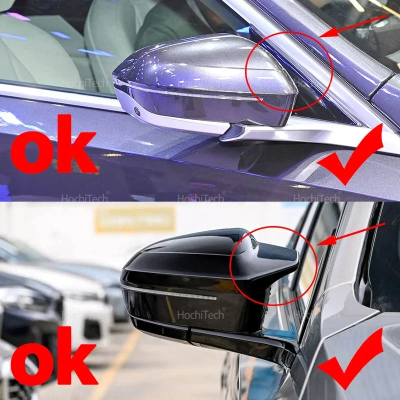 Carcasa espejo retrovisor BMW X3 G45 2025-2027 negro brillo - imagen 2