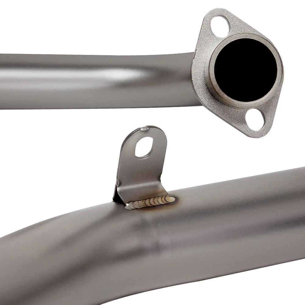 Tubo de enlace de escape inoxidable 51 mm – Zontes ZT125 U1/G1/Z1/Z2 - imagen 5
