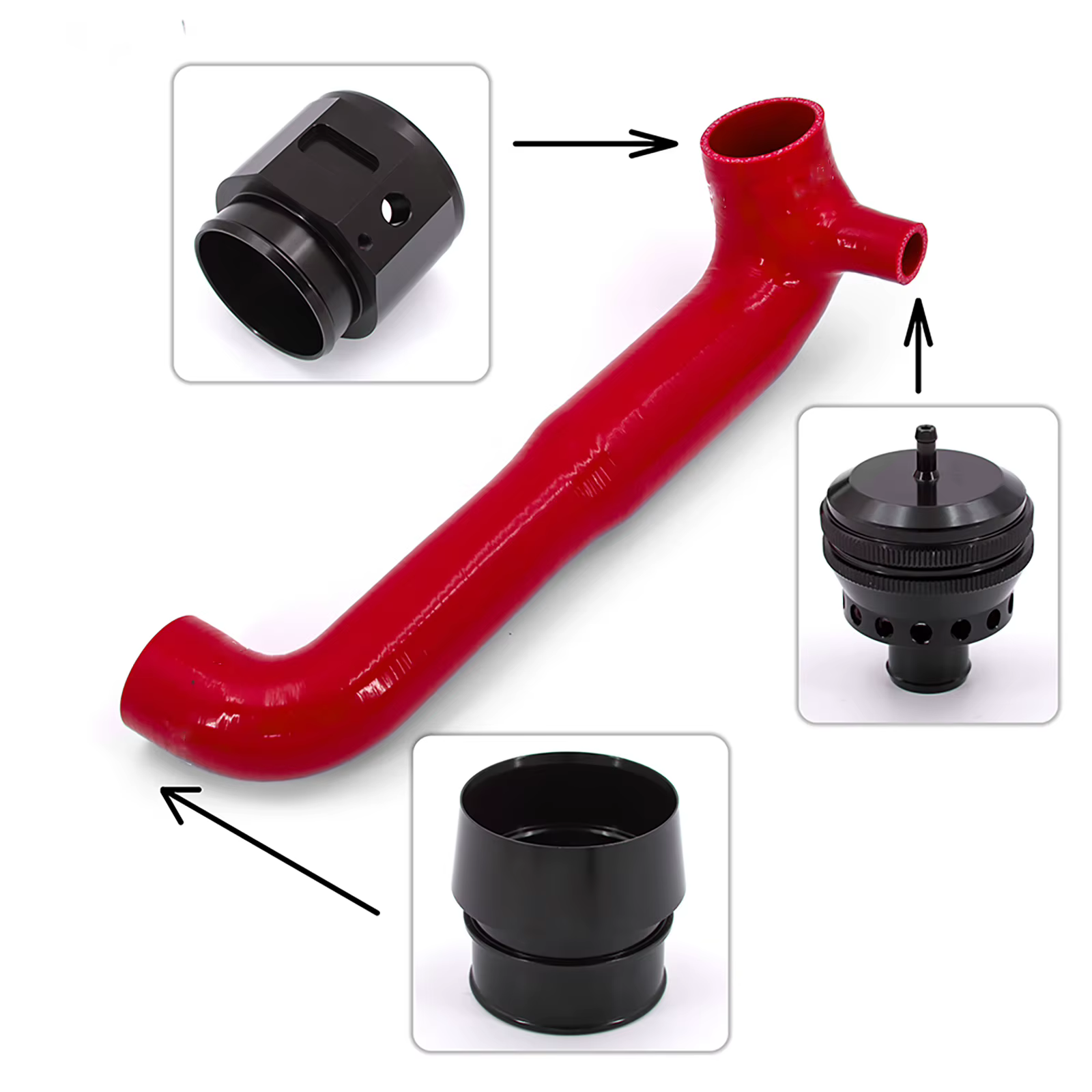 Válvula de descarga roja 1.2 1.4 TSI Audi, Škoda Fabia, Seat León - imagen 3