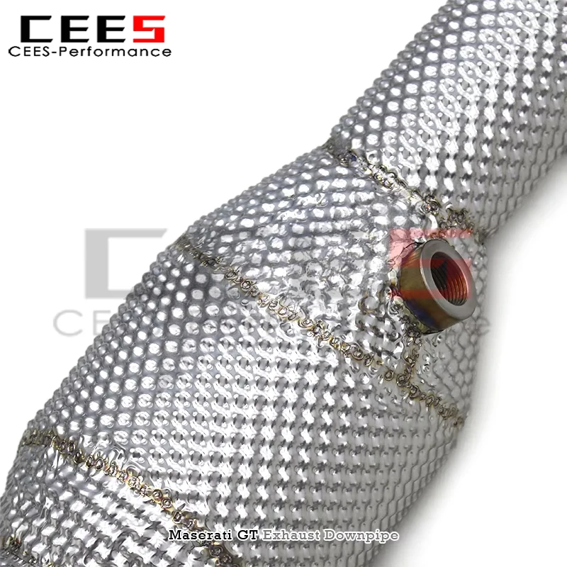 Componentes del kit de escape Cees para Maserati