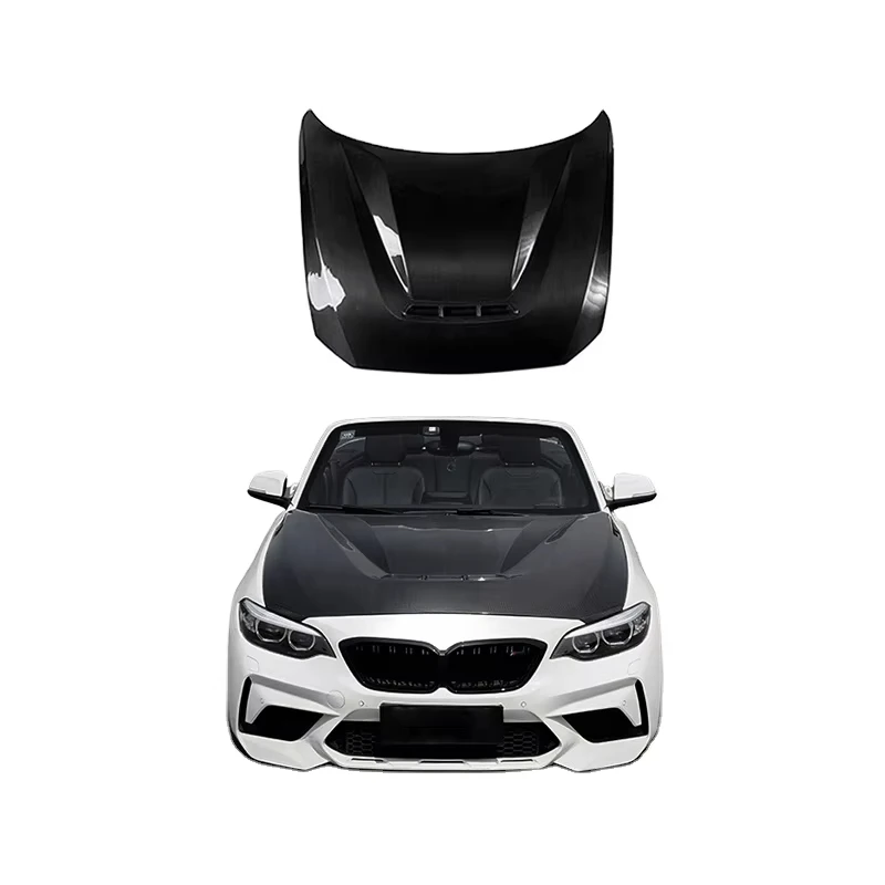 Cubierta capó motor fibra de carbono para BMW M2 F87 CS