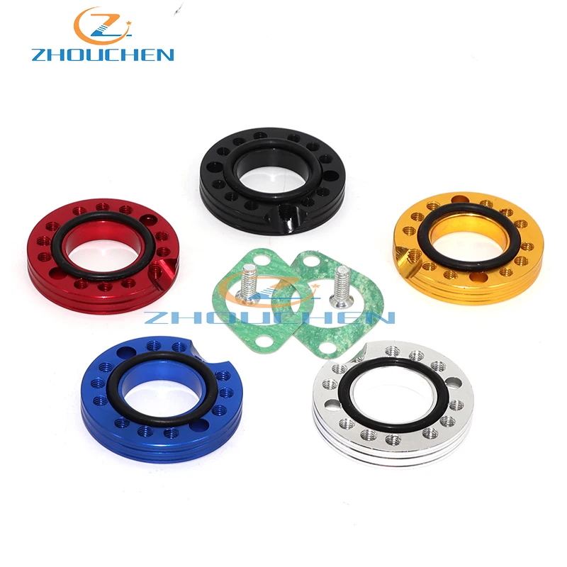 Adaptador colector carburador CNC 28mm – Monkey Dax Pit Bike - imagen 2